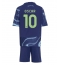 Ajax Oscar Gloukh #10 Auswärtstrikot Kinder 2025-26 Kurzarm (+ kurze hosen)
