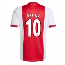 Ajax Oscar Gloukh #10 Heimtrikot 2025-26 Kurzarm