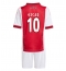 Ajax Oscar Gloukh #10 Heimtrikot Kinder 2025-26 Kurzarm (+ kurze hosen)