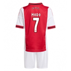 Ajax Raul Moro #7 Heimtrikot Kinder 2025-26 Kurzarm (+ kurze hosen)