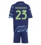 Ajax Steven Berghuis #23 Auswärtstrikot Kinder 2025-26 Kurzarm (+ kurze hosen)