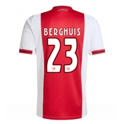 Ajax Steven Berghuis #23 Heimtrikot 2025-26 Kurzarm