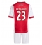 Ajax Steven Berghuis #23 Heimtrikot Kinder 2025-26 Kurzarm (+ kurze hosen)