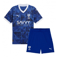 Al-Hilal Heimtrikot Kinder 2024-25 Kurzarm (+ kurze hosen)