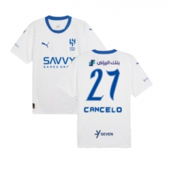 Al-Hilal Joao Cancelo #27 Auswärtstrikot 2024-25 Kurzarm