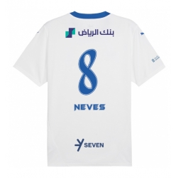 Al-Hilal Ruben Neves #8 Auswärtstrikot 2024-25 Kurzarm