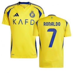 Al-Nassr Cristiano Ronaldo #7 Heimtrikot 2024-25 Kurzarm