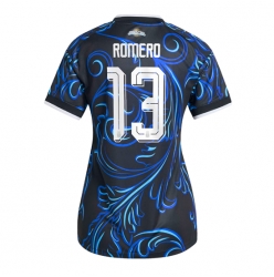 Argentinien Cristian Romero #13 Auswärtstrikot Frauen WM 2026 Kurzarm