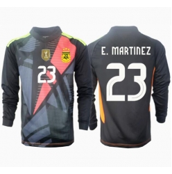 Argentinien Emiliano Martinez #23 Torwart Heimtrikot Copa America 2024 Langarm