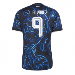 Argentinien Julian Alvarez #9 Auswärtstrikot WM 2026 Kurzarm