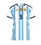 Argentinien Julian Alvarez #9 Heimtrikot Frauen WM 2026 Kurzarm