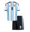 Argentinien Julian Alvarez #9 Heimtrikot Kinder WM 2026 Kurzarm (+ kurze hosen)