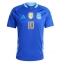 Argentinien Lionel Messi #10 Auswärtstrikot Copa America 2024 Kurzarm