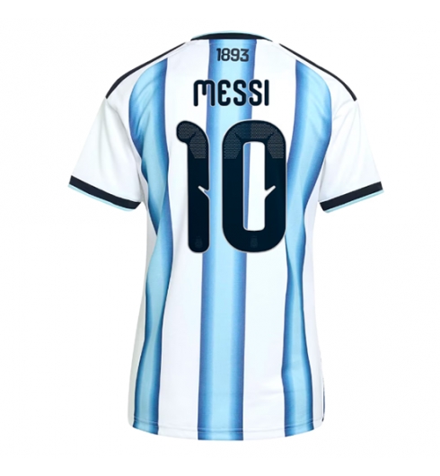 Argentinien Lionel Messi #10 Heimtrikot Frauen WM 2026 Kurzarm Argentinien Lionel Messi #10 Heimtrikot Frauen WM 2026 Kurzarm