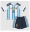 Argentinien Lionel Messi #10 Heimtrikot Kinder WM 2026 Kurzarm (+ kurze hosen)