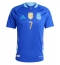 Argentinien Rodrigo De Paul #7 Auswärtstrikot Copa America 2024 Kurzarm