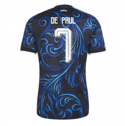 Argentinien Rodrigo De Paul #7 Auswärtstrikot WM 2026 Kurzarm
