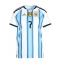 Argentinien Rodrigo De Paul #7 Heimtrikot Frauen WM 2026 Kurzarm