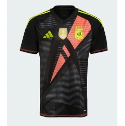 Argentinien Torwart Heimtrikot Copa America 2024 Kurzarm