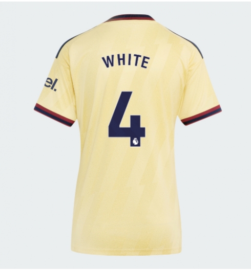 Arsenal Ben White #4 3rd trikot Frauen 2026-27 Kurzarm Arsenal Ben White #4 3rd trikot Frauen 2026-27 Kurzarm