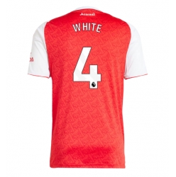 Arsenal Ben White #4 Heimtrikot 2025-26 Kurzarm