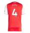 Arsenal Ben White #4 Heimtrikot 2025-26 Kurzarm