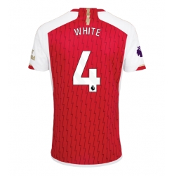 Arsenal Benjamin White #4 Heimtrikot 2023-24 Kurzarm