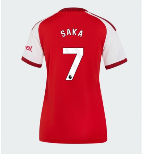 Arsenal Bukayo Saka #7 Heimtrikot Frauen 2026-27 Kurzarm Arsenal Bukayo Saka #7 Heimtrikot Frauen 2026-27 Kurzarm