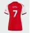 Arsenal Bukayo Saka #7 Heimtrikot Frauen 2026-27 Kurzarm Arsenal Bukayo Saka #7 Heimtrikot Frauen 2026-27 Kurzarm