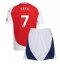 Arsenal Bukayo Saka #7 Heimtrikot Kinder 2024-25 Kurzarm (+ kurze hosen)