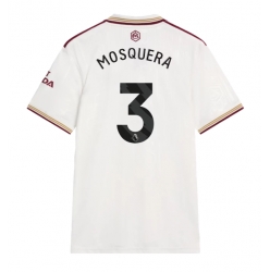 Arsenal Cristhian Mosquera #3 3rd trikot 2025-26 Kurzarm