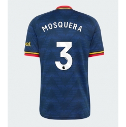 Arsenal Cristhian Mosquera #3 Auswärtstrikot 2026-27 Kurzarm