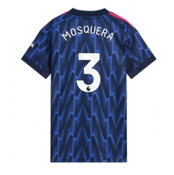 Arsenal Cristhian Mosquera #3 Auswärtstrikot Frauen 2025-26 Kurzarm