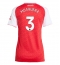Arsenal Cristhian Mosquera #3 Heimtrikot Frauen 2025-26 Kurzarm
