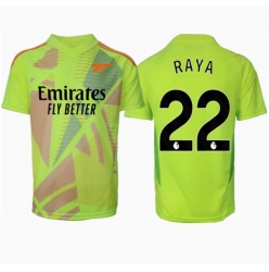 Arsenal David Raya #22 Torwart Heimtrikot 2024-25 Kurzarm