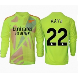 Arsenal David Raya #22 Torwart Heimtrikot 2024-25 Langarm