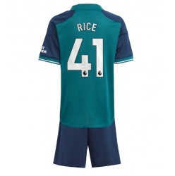 Arsenal Declan Rice #41 3rd trikot Kinder 2023-24 Kurzarm (+ kurze hosen)