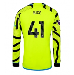 Arsenal Declan Rice #41 Auswärtstrikot 2023-24 Langarm