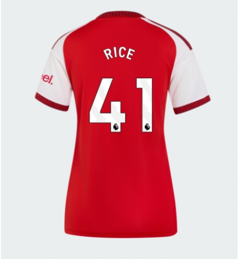 Arsenal Declan Rice #41 Heimtrikot Frauen 2026-27 Kurzarm Arsenal Declan Rice #41 Heimtrikot Frauen 2026-27 Kurzarm