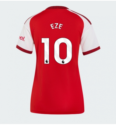 Arsenal Eberechi Eze #10 Heimtrikot Frauen 2026-27 Kurzarm Arsenal Eberechi Eze #10 Heimtrikot Frauen 2026-27 Kurzarm