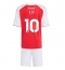 Arsenal Eberechi Eze #10 Heimtrikot Kinder 2025-26 Kurzarm (+ kurze hosen)