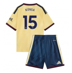 Arsenal Ezri Konsa #15 3rd trikot Kinder 2026-27 Kurzarm (+ kurze hosen)