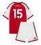 Arsenal Ezri Konsa #15 Heimtrikot Kinder 2026-27 Kurzarm (+ kurze hosen)