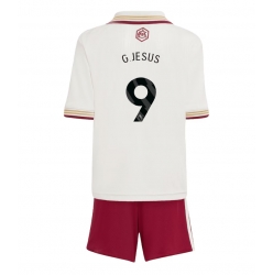 Arsenal Gabriel Jesus #9 3rd trikot Kinder 2025-26 Kurzarm (+ kurze hosen)