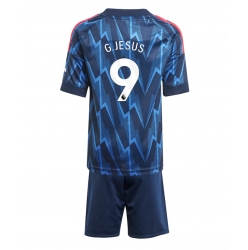 Arsenal Gabriel Jesus #9 Auswärtstrikot Kinder 2025-26 Kurzarm (+ kurze hosen)