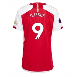 Arsenal Gabriel Jesus #9 Heimtrikot Frauen 2023-24 Kurzarm
