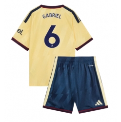 Arsenal Gabriel Magalhaes #6 3rd trikot Kinder 2026-27 Kurzarm (+ kurze hosen)