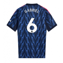 Arsenal Gabriel Magalhaes #6 Auswärtstrikot 2025-26 Kurzarm