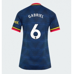 Arsenal Gabriel Magalhaes #6 Auswärtstrikot Frauen 2026-27 Kurzarm