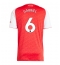 Arsenal Gabriel Magalhaes #6 Heimtrikot 2025-26 Kurzarm